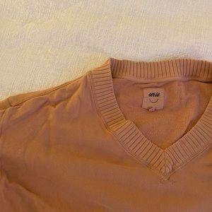 Aerie oversized v- neck lighter weight sweater